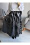 Polka Dot Women's Skirt Long - 4