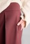 Balloon Fit Voluminous Molded Flexible Waist Elastic Leg Trousers I9646Ax26Au - 4