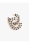Large Beaded Hoop Earrings - 3