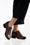 Genuine leather women's low heel classic daily shoes dc2633 - 2