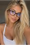 Savenku Black Small Size Women's Computer Blue Light Protection Glasses
