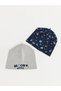 2-Piece Embroidered Baby Boy Beanie for Style Enthusiasts from Uzg Store