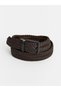 Brown Double-Sided Suede Look Men's Belt - 3