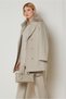 Belted Checked Coat 90657 - 3