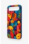 Tecno Spark 50 5g Compatible Colorful Geometric Flower Pattern Silicone Case - 4