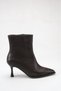 Women's Boots with Pointed Toe and 7cm Thin Heels - 5