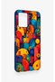Vivo Y21 Compatible Colorful Geometric Flower Pattern Silicone Case - 3