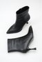 Women's Boots with Pointed Toe and 7cm Thin Heels - 4