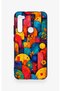 Redmi Note 8 Compatible Colorful Geometric Flower Pattern Silicone Case - 2