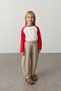 Plaid Barrel Trousers Beige - 8
