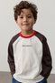 Reglan Sleeve T-Shirt Brown - 8