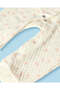 Baby Ivory Jacquard Sleepsuit - 3