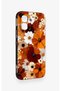 Infinix Gt 50 Pro Compatible Autumn Tone Floral Pattern Silicone Case - 3