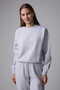Women's Crew Neck Basic Ribbed Tracksuit Set - 6