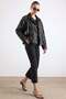 Plaid Patterned Water Repellent Sports Jacket Haki̇ 8300 - 5