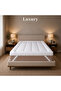 Luxury 240 TC Down Proof Mattress Topper, 200 x 200 cm - 2
