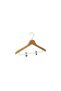 Wooden M002Çm Hanger with Latch 38cm for Women's and Teenagers' Shirts, Skirts, 50 Pieces - 2