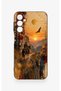 Samsung A24 Compatible Steppe Passenger Patterned Silicone Case - 2