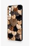 Samsung-S21Fe Compatible Heart Fur Pillow Patterned Silicone Case - 4