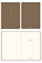 2027 Year A5 Linen Weekly Agenda 15X21 cm - 12 Months Milky Coffee - 6