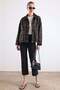 Plaid Patterned Water Repellent Sports Jacket Brown 8300 - 3