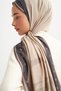Aura Pattern Reniva Tensel Shawl Latte - 2