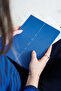 2027 Year A5 Linen Weekly Planner 15X21 cm - 12 Months Blue