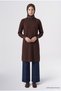 Reglan Sleeve Knitwear Tunic Bitter Brown - 3