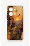 Vivo Y36 Compatible Steppe Passenger Patterned Silicone Case - 2