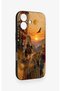 iPhone 17 Compatible Steppe Traveler Patterned Silicone Case - 3