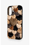 iPhone 16 Compatible Heart Fur Pillow Pattern Silicone Case - 4