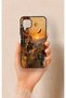 Huawei P40 Lite Compatible Steppe Traveler Patterned Silicone Case