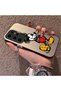 Samsung Galaxy S24 Ultra Compatible Silicone Edge Hard Back Case Mickey Patterned Couple Phone Case - 2