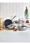 Markiz Granite 7 Piece Cookware Set Gray