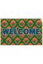 Good Vibes Only Boho Retro Decorative Door Mat 40X60 cm