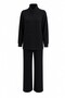 Lunara Embroidered Collar Quilted Fabric Pocketed Drawstring Waist Maternity and Postpartum Sweatshirt Set - 4