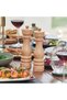 Cole & Mason H233011 London Natural Beech Salt and Pepper Mills 220mm - 2