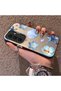 Samsung Galaxy S25 Fe Compatible Silicone Edge Hard Back Case Sea Star Pattern Phone Case - 2