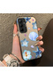 Samsung Galaxy A35 Compatible Silicone Edge Hard Back Case Sea Star Patterned Phone Case - 3