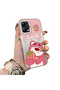 Poco X5 5g Compatible Silicone Edge Hard Back Case Lotso Patterned Couple Phone Case