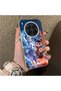 Tecno Camon 40 Premier 5g Compatible Silicone Edge Hard Back Case Nezha Patterned Couple Phone Case - 3