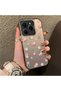 For Tecno Spark 20 Pro Compatible Silicone Edge Hard Back Case Floral Patterned Lover Couple Phone Case - 3