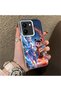 Vivo Y36 Compatible Silicone Edge Hard Back Case Nezha Patterned Couple Phone Case - 3