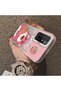 Redmi 10 2022 Compatible Silicone Edge Hard Back Case Lotso Patterned Lovers Couple Phone Case - 4