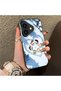 حافظة هاتف من السيليكون متوافقة مع هاتف iPhone 17، حافظة خلفية صلبة بنمط الرسوم المتحركة، حافظة هاتف للزوجين - 3
