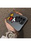 Samsung Galaxy S24 Ultra Compatible Silicone Edge Hard Back Case Mickey Patterned Couple Phone Case - 4