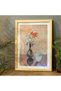 Wooden wall frame