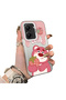 Poco X7 Pro Compatible Silicone Edge Hard Back Case Lotso Patterned Lovers Couple Phone Case