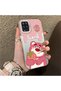 Samsung Galaxy M12 Compatible Silicone Edge Hard Back Case Lotso Patterned Lover Couple Phone Case - 3
