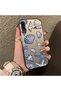 Samsung Galaxy A50S Compatible Silicone Edge Hard Back Case Shell Patterned Couple Phone Case - 3